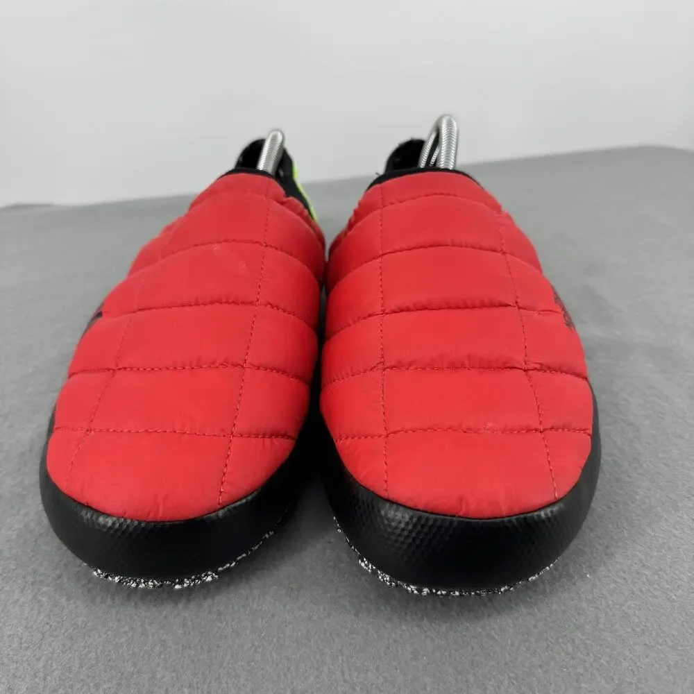 The North Face Thermoball Traction Mule V Mens 10 Red Neon Green NF0A3UZN